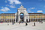 Praca do Com�rcio, na Baixa Pombalina
