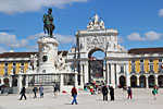 Praca do Com�rcio, na Baixa Pombalina