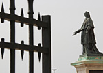 Marseille, la statue de Monseigneur Belsunce